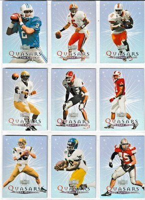 1999 Metal ''Quasars'' insert set (13 of 15) McNabb, E.James, Culpepper, Bailey ++