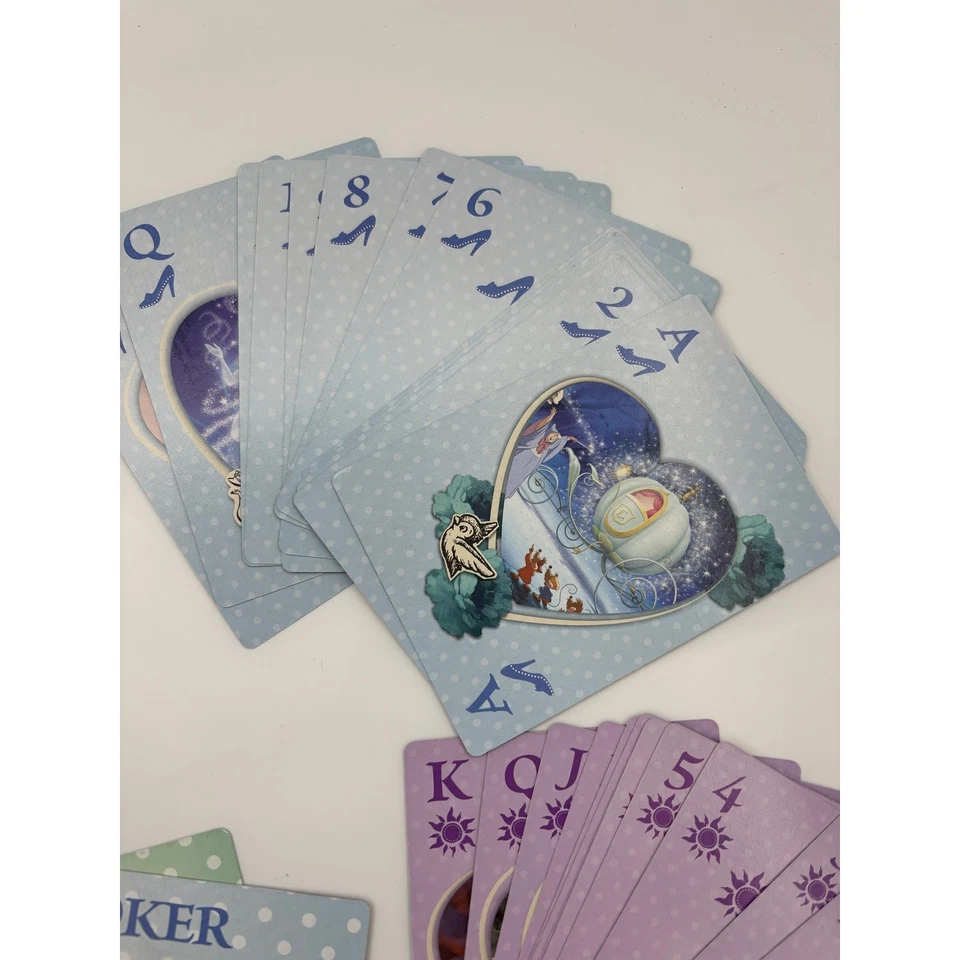 Disney Princess Jumbo Playing Cards Complete Set - Image 3 of 4