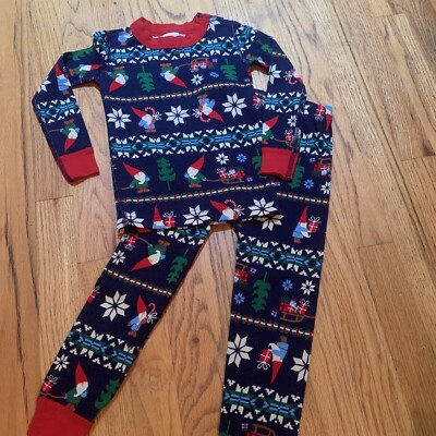 Hanna Andersson Christmas Pajamas Set 100% Organic Cotton