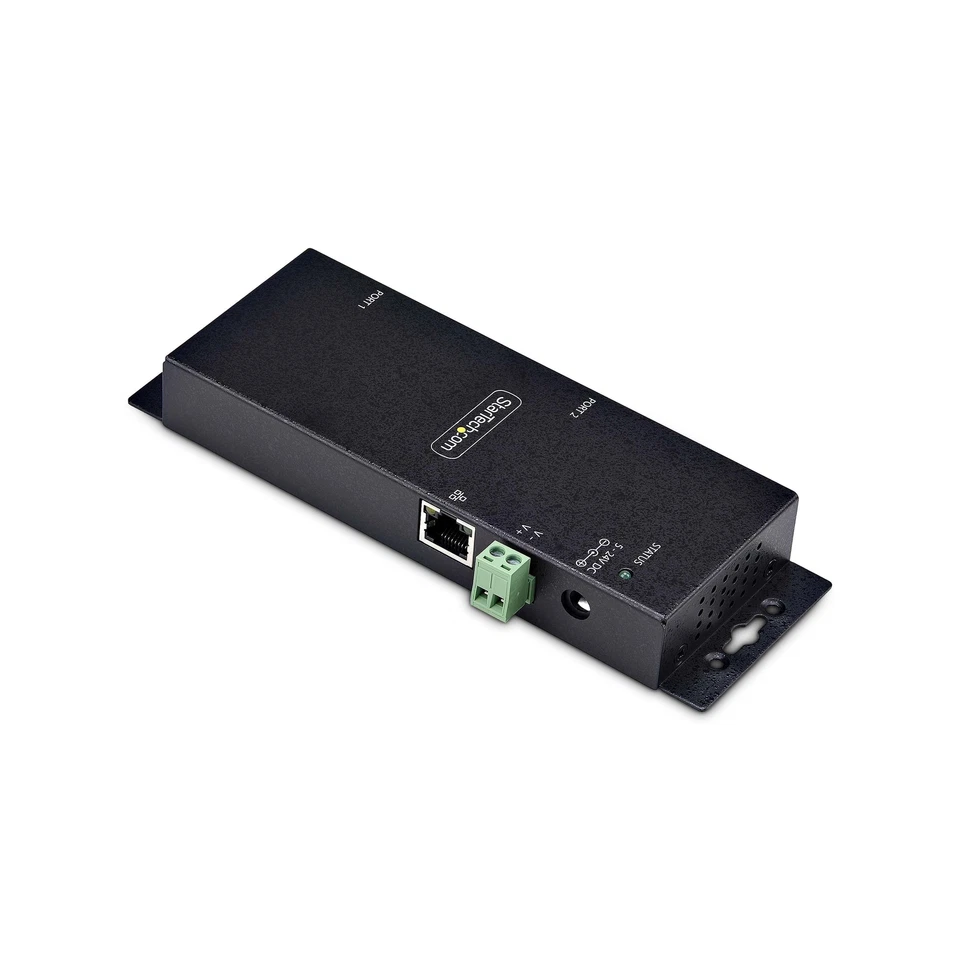 StarTech.com 2-Port Serial to Ethernet Adapter, IP Serial Device Server for R... - Image 2 of 4