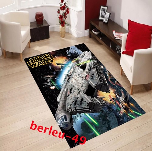 Star Wars 3D Anti-Slip Floor Rugs Kids Bedroom Decors Carpets Mat Doormat Gift - Picture 19 of 48