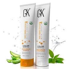 GK Hair Moisturizing Shampoo And Conditioner 100ml Set | Sulfate-Free, Hydrating