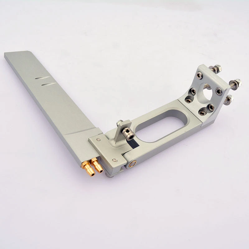 Rc Boat  Aluminum 127x160mm Rudder with Dual Water Pickup & Kickback Protection - Image 3 of 4