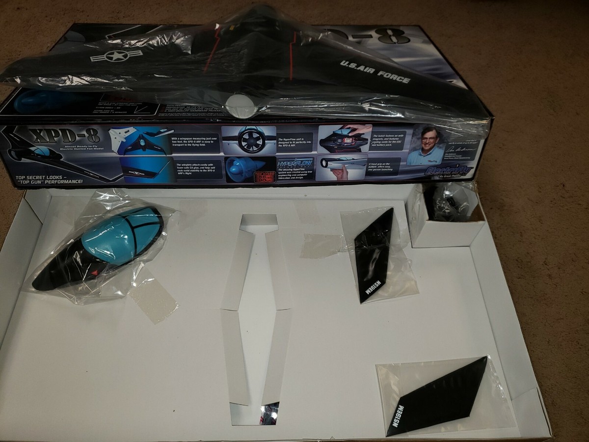 GREAT PLANES - Electricfly- XPD-8 - hydroflow technology - ARF