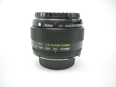 Vivitar 2x Macro Focusing Teleconverter MC