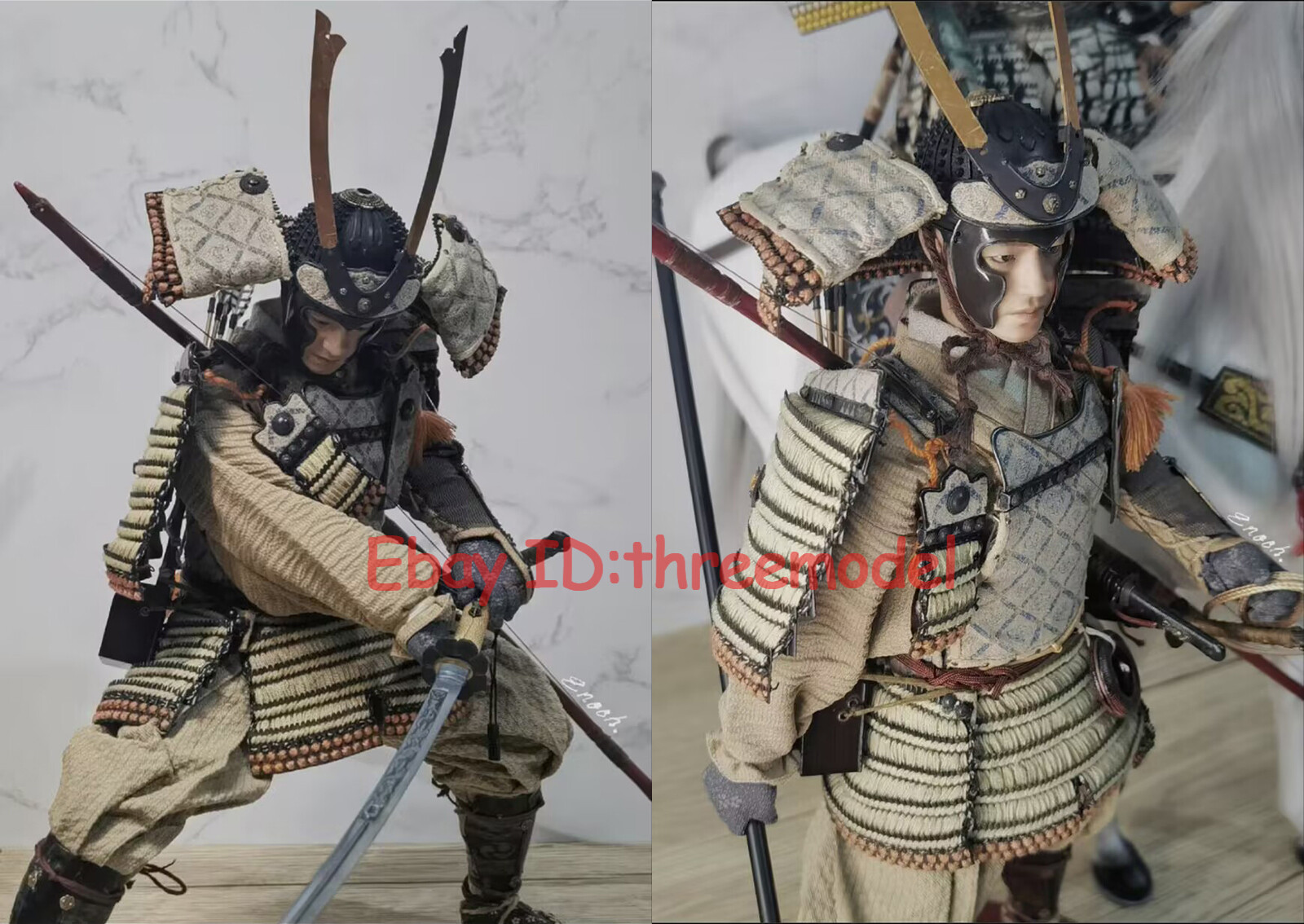 JPT Design x POP COSTUME 1/6 Kamakura Samurai Armor Action Figure STOCK