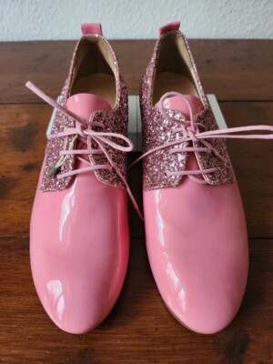 Enrico Fantini Dandy-Schuh, Leder, Rosa / Pink
