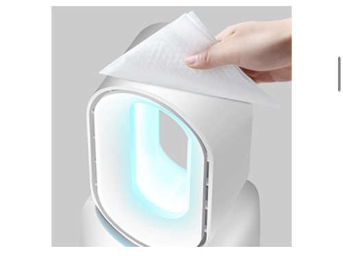 Portable Desk Bladeless Fan with Night Light, 11.8" Personal Cooling Fan - Picture 5 of 8