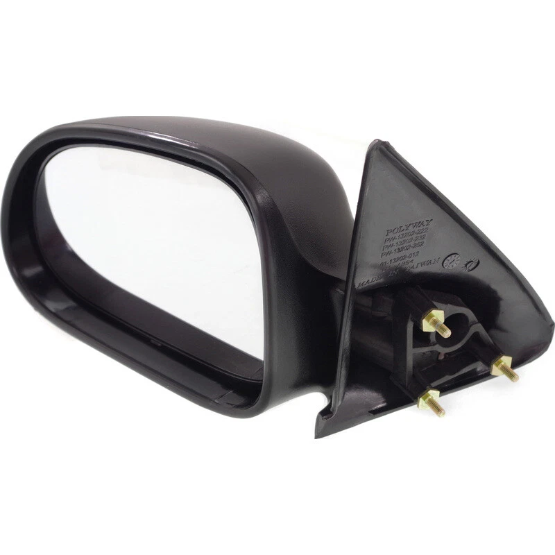 Espejo retrovisor negro texturizado lado del conductor para Dodge Dakota Durango 1997-2004 Foto 3 de 4