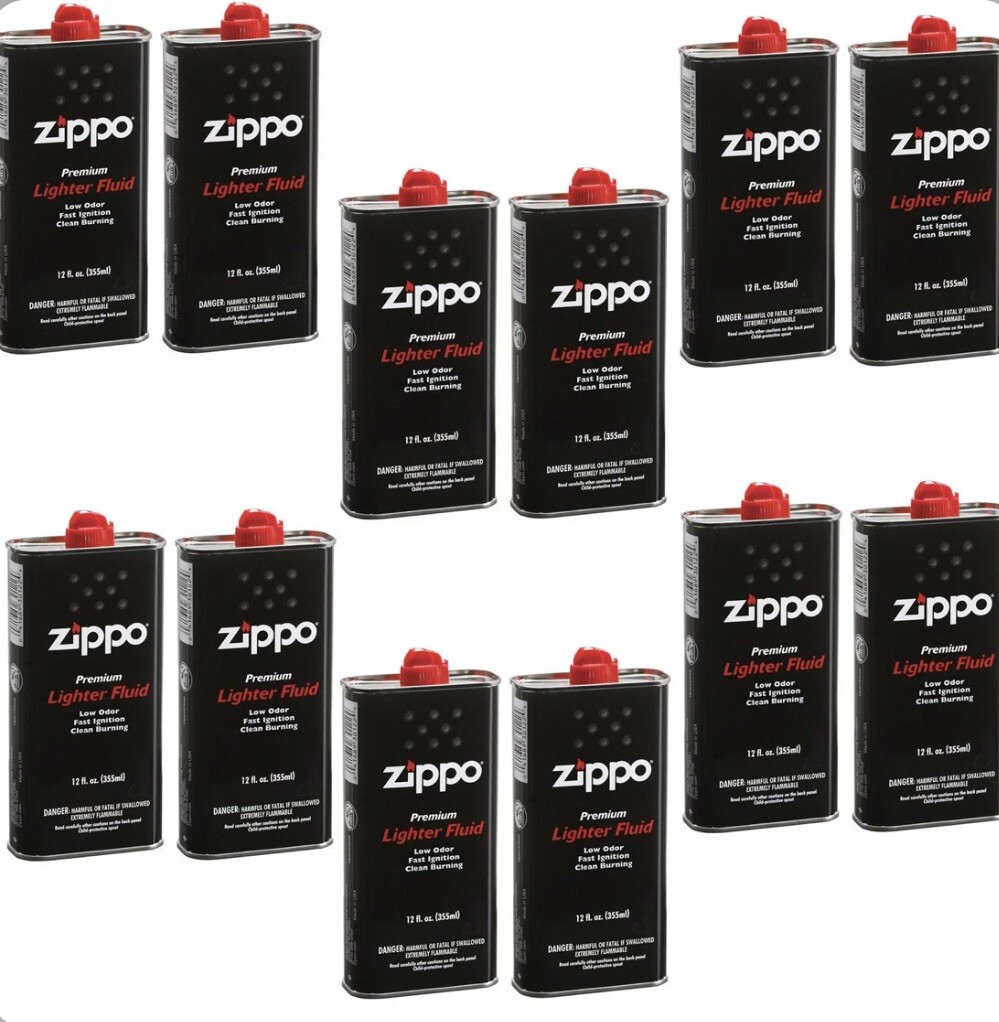 Original Genuine Zippo Premium Lighter Fuel Fluid 125ml UK Seller 100%