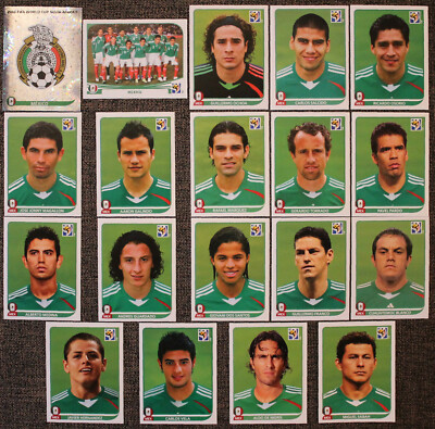 FOOTBALL 19 PANINI STICKER´S FIFA WM WORLD-CUP 2010 SOUTH AFRICA * MEXICO MEXIKO
