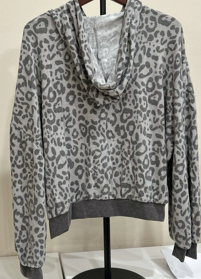 PIE IN THE SKY Women's Hoodie Pullover Long Sleeve Size 3X Fleece Stretch NWT - Image 4 of 4