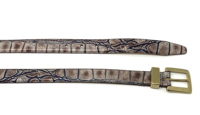 Vintage WCM NEW YORK Leather Belt Women display picture 1