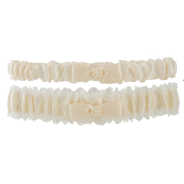 Vintage Lace Wedding Garter In Ivory For Sale Online Ebay