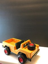 1975 Fisher Price Toys 304 Safari Jeep Truck MADE IN USA An Adventure Series Toy