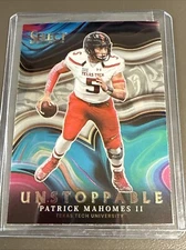 2022 Panini Select Draft Picks Unstoppable Patrick Mahomes II #US-PM🔥🔥