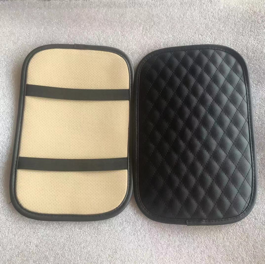 1Pc PU Car Center Console Armrest Box Leather Cushion Protector Mat Pad Cover