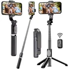 Selfie Stick Tripod with Wireless Remote Portable for iPhone and Android Phones