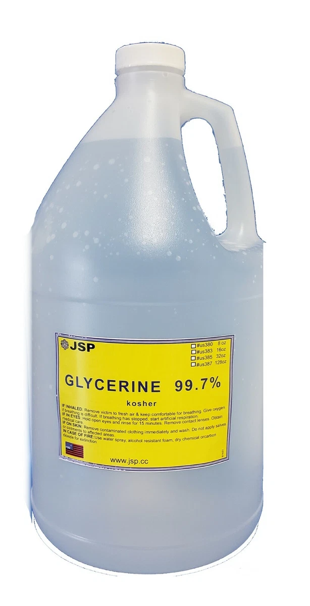 GLYCERINE/GLYCEROL 99.7% 128 oz 1 gallon