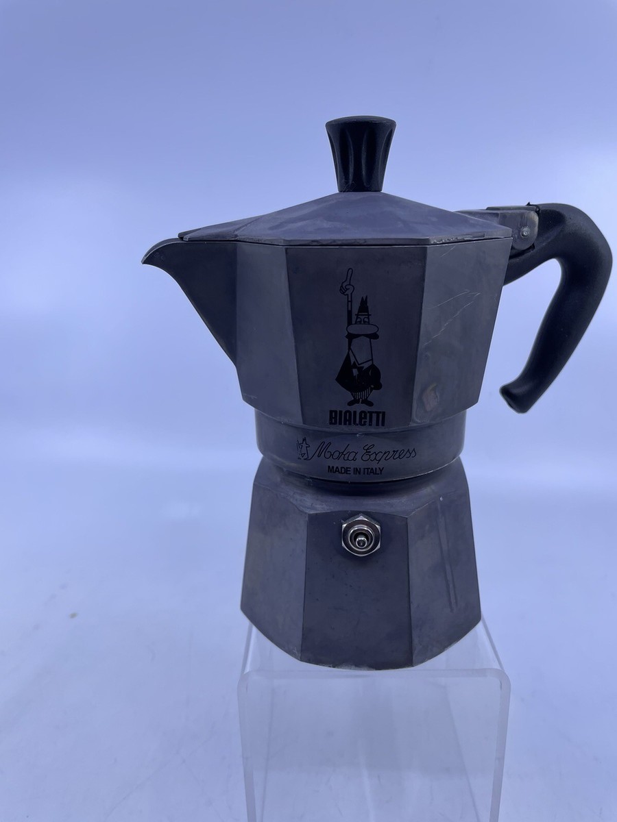 Vintage Bialetti Crusinallo Moka Express Stovetop Espresso Coffee Maker  Italy M2
