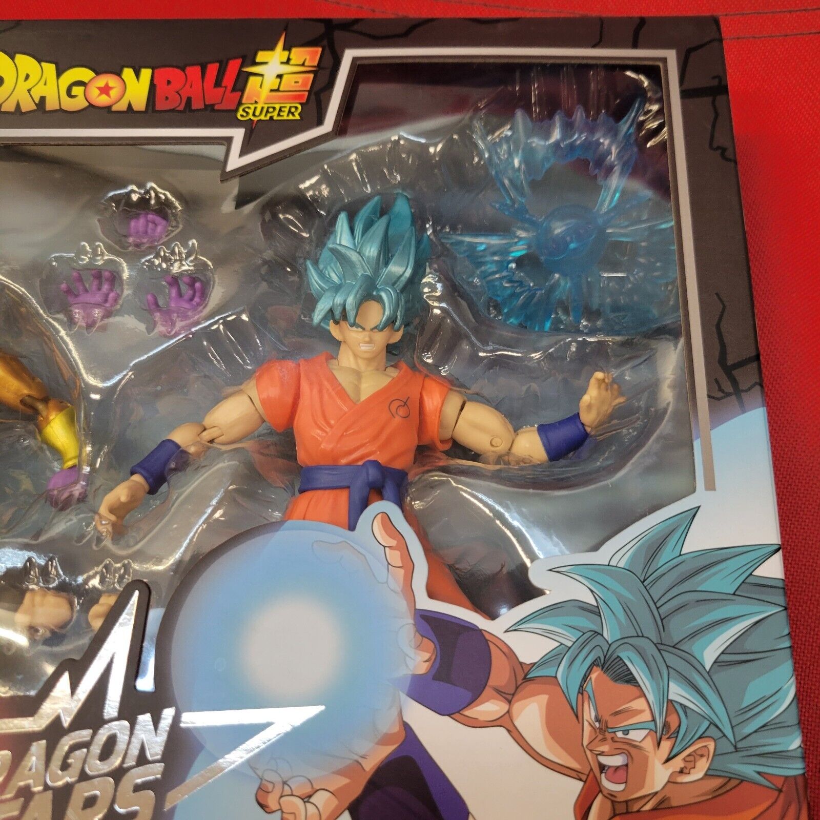 Bandai Dragon Ball Stars Super Saiyan Blue Goku Vs Golden Frieza Battle  Pack New