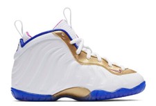 Size 1.5Y Nike Sneakers Little Posite One Peanut Butter Jelly Foamposite