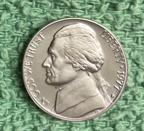 1977-S Jefferson Nickel Proof — photo from another recent sale