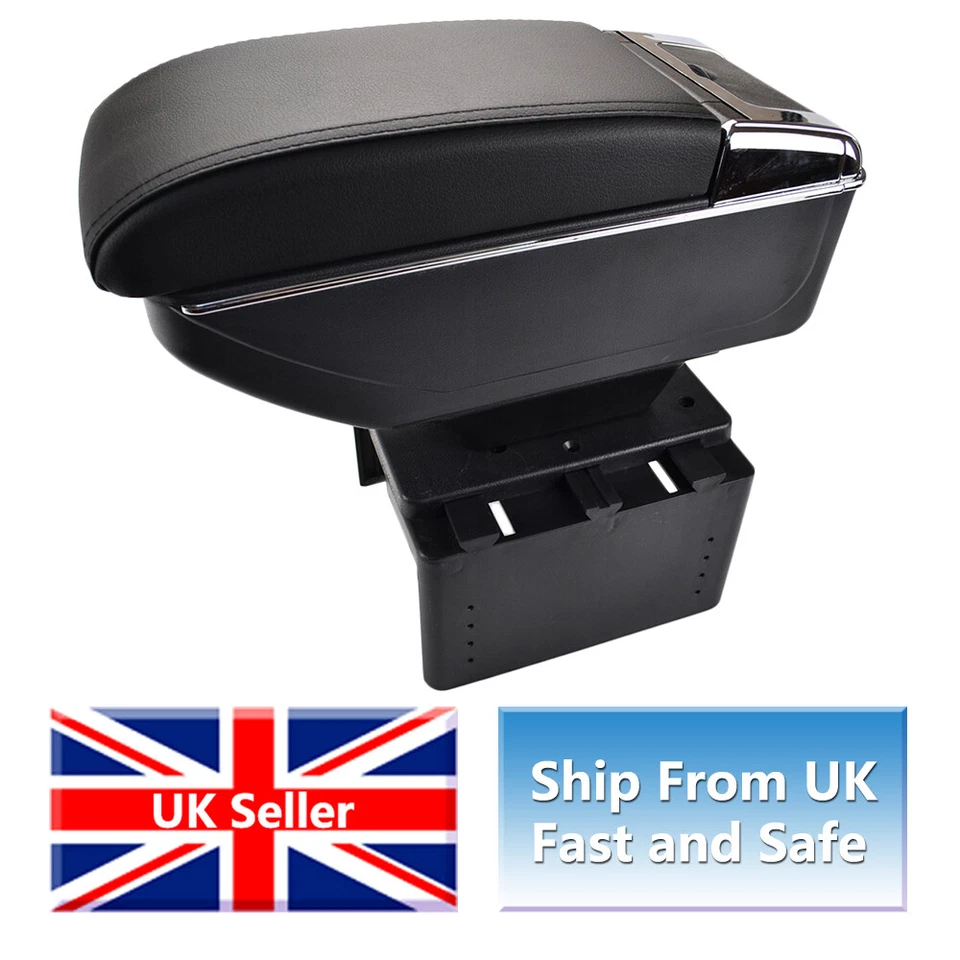 For FORD FIESTA FOCUS KA Arm Rest Centre Console Armrest ESCORT FUSION UNIVERSAL - Image 2 of 4