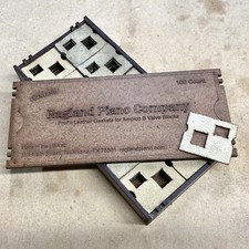 Set of 100 Leather Gaskets for Ampico B Player Piano Valve Blocks