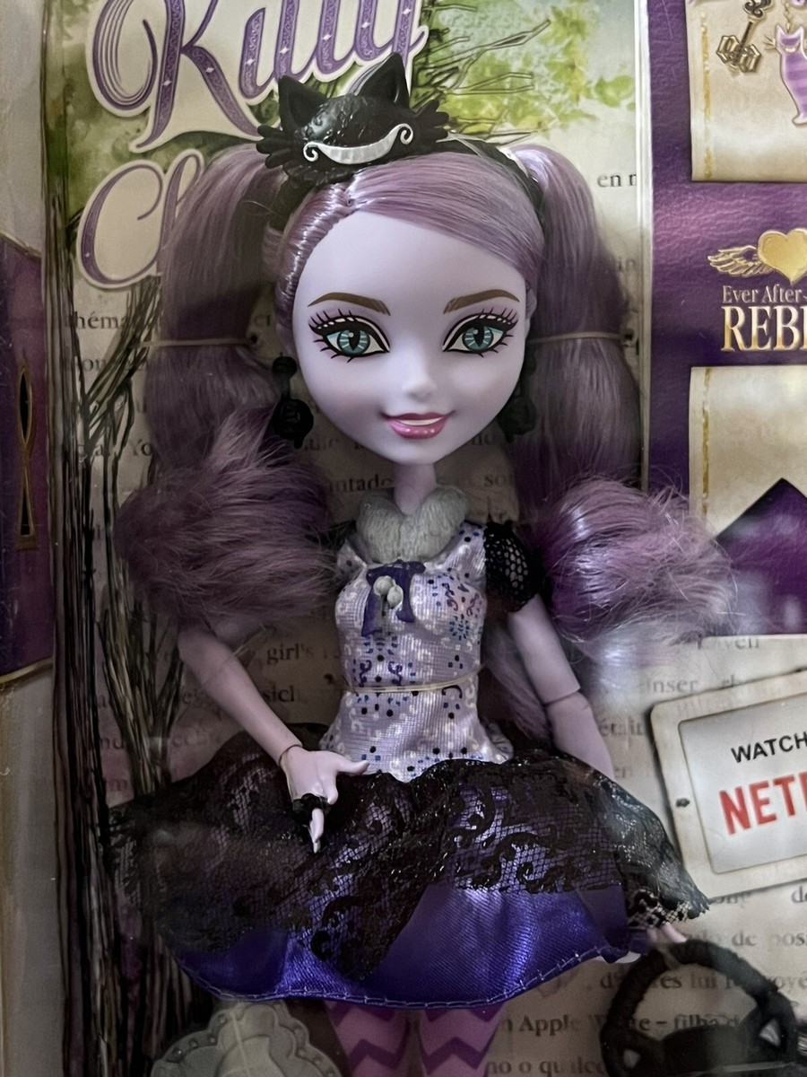 Ever After High Doll Kitty Cheshire NRFB Mattel Netflix Daughter Cheshire  Cat