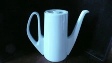 MCM 8.5" Weiden Bavaria GERMANY SOLID Porcelain Coffee Pot w COSY LUFTHANSA 