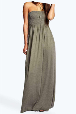 knee length dresses for ladies Boobtube maxi dress – Lindy M