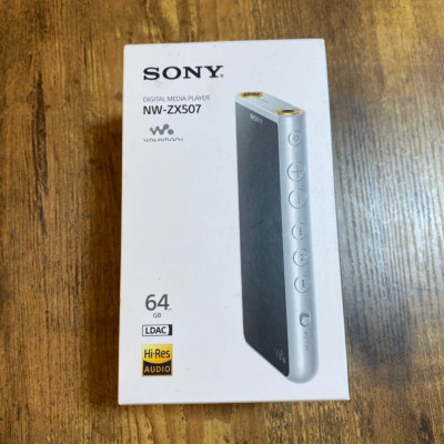 Sony NW-ZX507 Walkman 64GB Hi-Res ZX Series Audio Player Silver