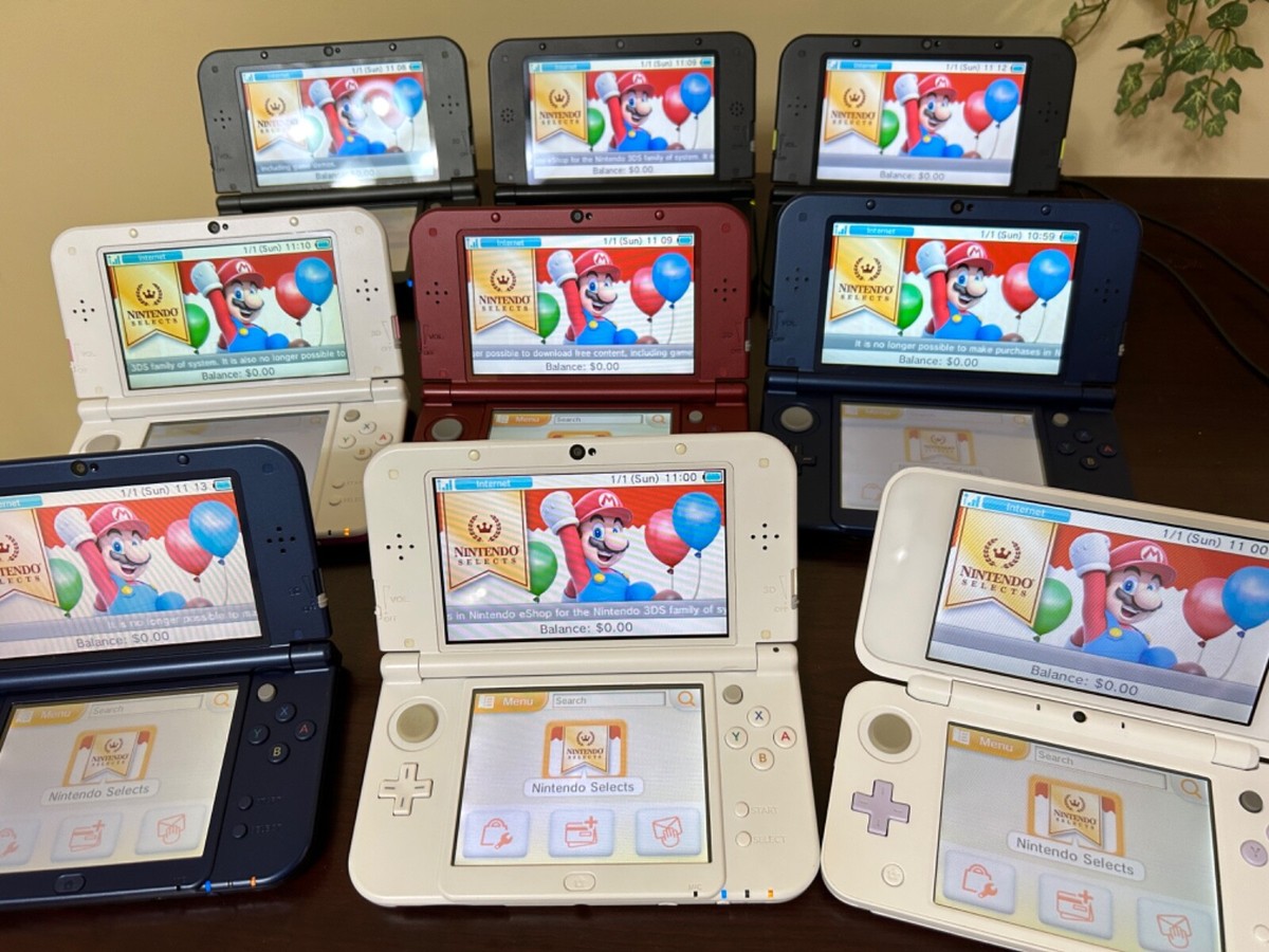 Region Free New 3DS XL/ New 3DS/3DS XL/128gb upgraded/US