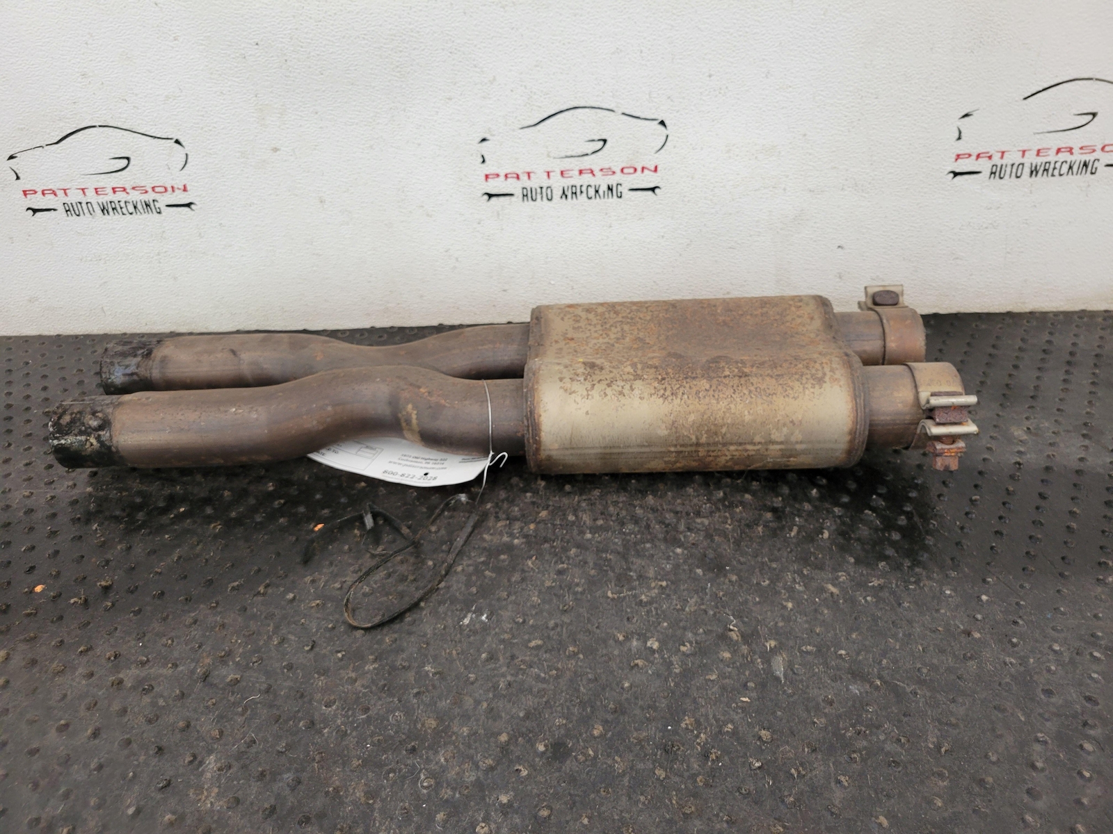 09-18 MASERATI GRANTURISMO 4.2 CENTER EXHAUST X PIPE 2048608001