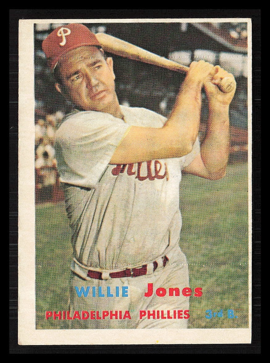 Willie Jones 1957 Topps #174  Philadelphia Phillies