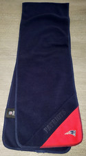 mens REEBOK NFL PATRIOTS dark blue FLEECE WINTER SCARF 55 X 10 INCH nice soft