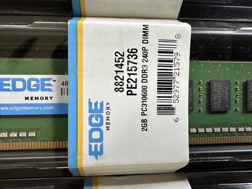 Edge Memory PE215736 2GB DDR3 SDRAM Memory Module - 2GB (1 x 2GB) - 64 Piece Lot - Picture 5 of 5