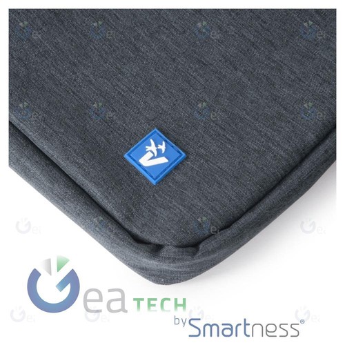 Vultech Sac Ordinateur Portable 15.6 " SC-1560G Bandoulière Adaptable 2 Gris - Photo 3/3