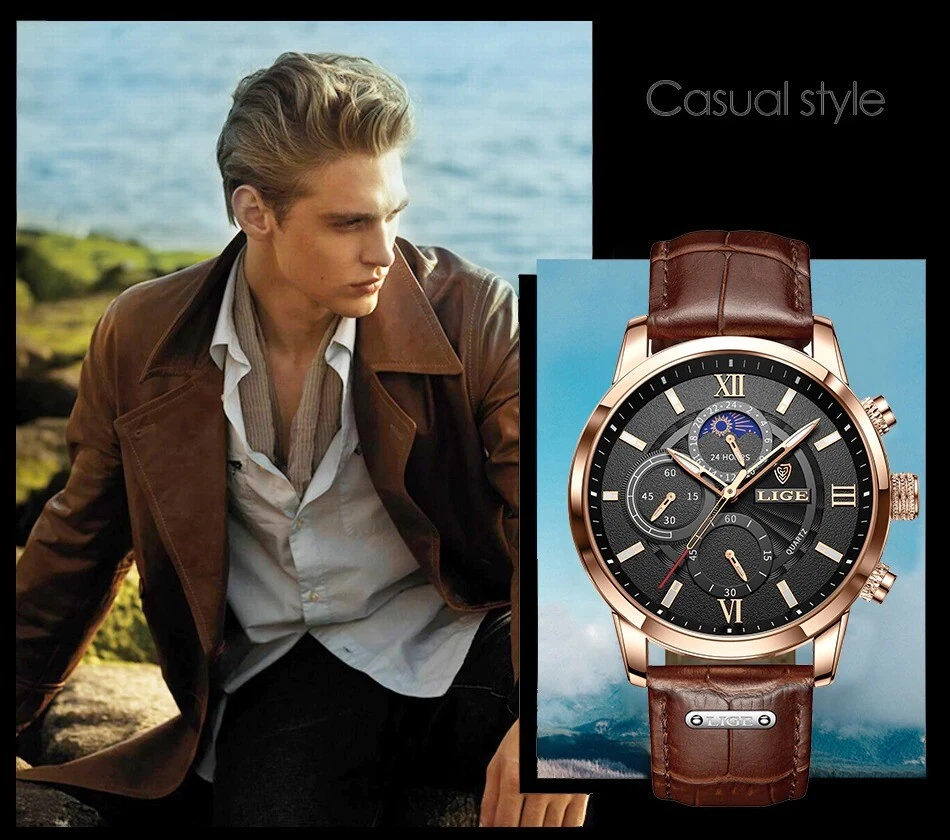 Men watches!  Luxury watches for men, Fashion watches, Leather watch