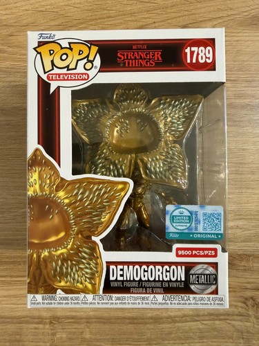 Figurine POP Limited Edition 9500 : Stranger Things – Demogorgon (Gold) 1789 - Photo 1/6