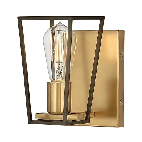 Hinkley Filmore 7 1/2" High Heritage Brass Wall Sconce - Picture 6 of 6