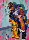 Kobe Bryant Lakers Championship Grailpop ACEO Print Artist Signed /30 S1#41