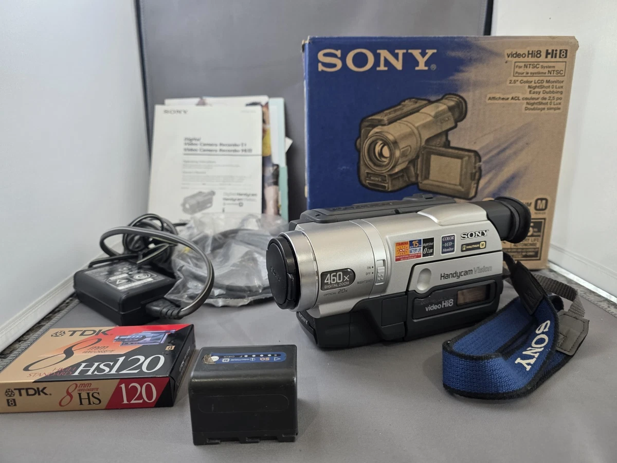 SONY CCD-TR67 Handycam Video8 XR Camcorder Kamera