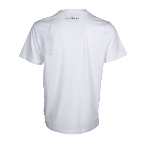John Richmond Men's T-Shirt Size XL Logo Printed HMP23015TS RRP: 80 Eur - Foto 4 di 7