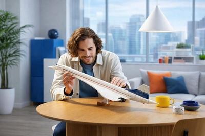 #ad Concord Airbus AirPlane  2083 pcs Compatible Building Blocks  Set NO BOX $98.20