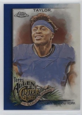 2022 Topps Allen & Ginter Chrome Blue Refractor /150 Jonathan Taylor #169 0c9g