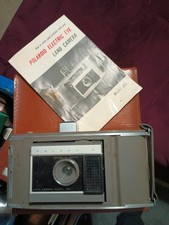 VINTAGE POLAROID ELECTRIC EYE LAND CAMERA MODEL J66 W/CASE FLASH ACCES MANUAL