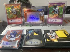 2019 Pittsburgh Steelers Rookie Lot W/5 Autographs And Mem