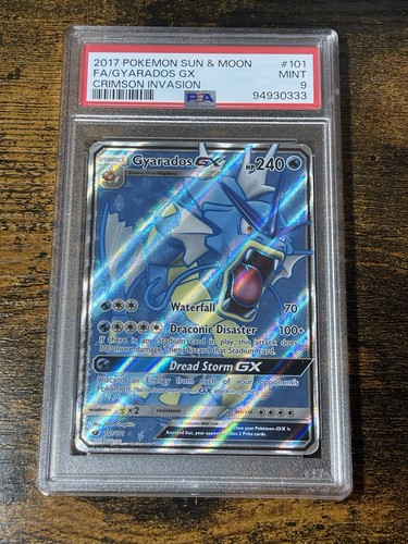Gyarados-GX graded PSA 9 for sale on eBay